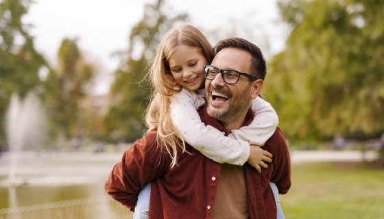 Dad's time to shine