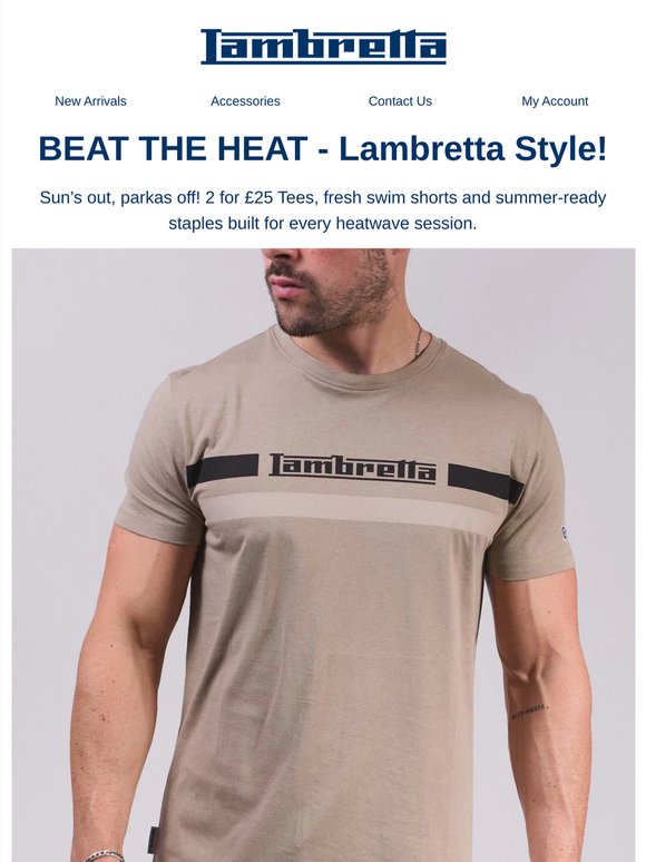 BEAT THE HEAT - Lambretta Style!
