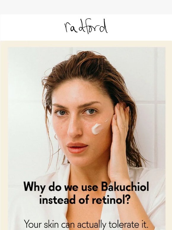 Why we use Bakuchiol instead of retinol