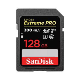 SanDisk Extreme PRO UHS-II U3 V90 SDXC Memory Card 128GB