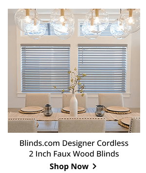 Blinds.com Designer Cordless 2 Inch Faux Wood Blinds | Shop Now >
