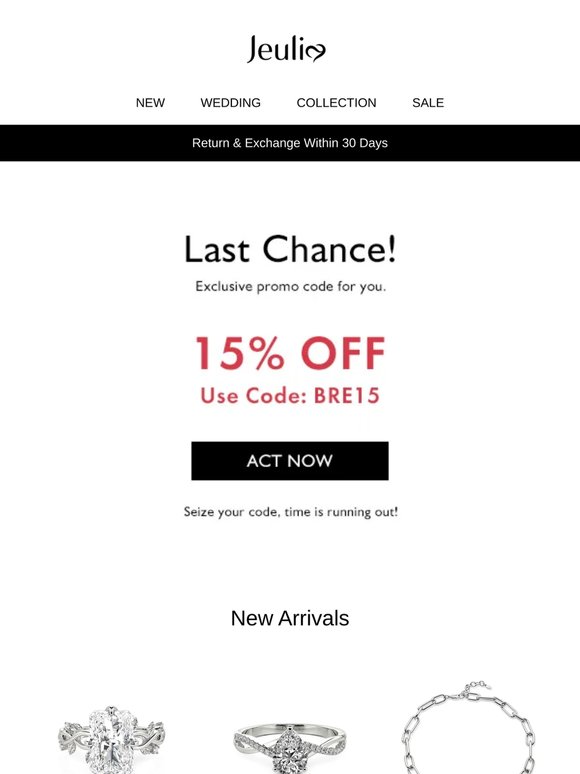 👉Last Call. Your 15% off expires soon.