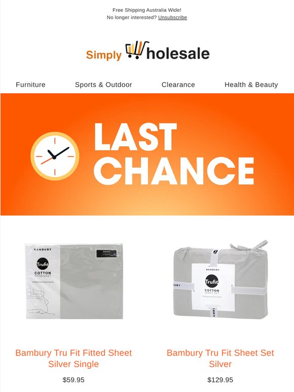 Time to Save on New Clearance Items!
