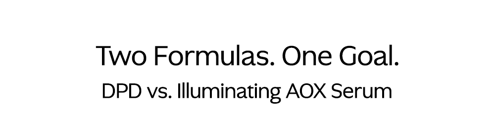 Two Formulas. One Goal.