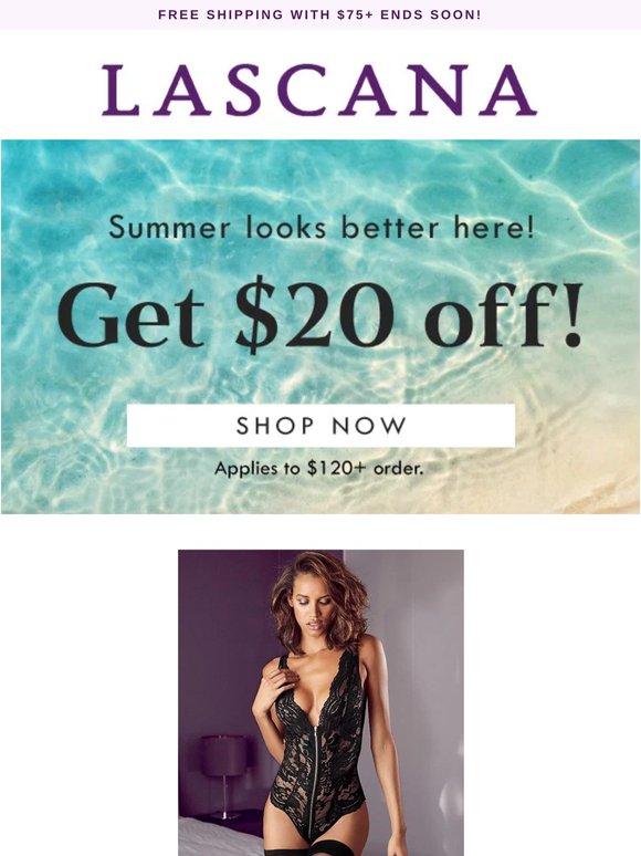 Standout This Summer: $20 Off Inside☀️