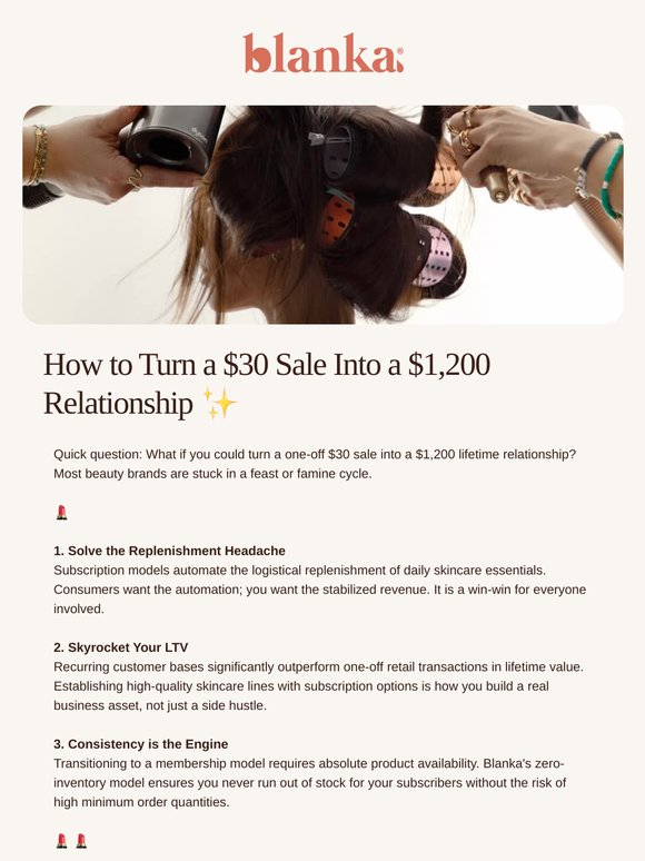 How to Turn a $30 Sale Into a $1,200 Relationship ✨