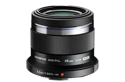 Olympus M.Zuiko Digital 45mm f1.8 Digital Lens - Black
