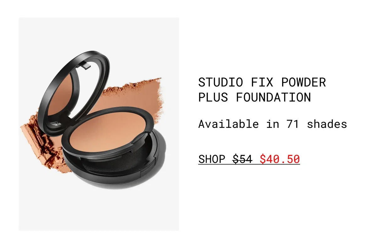 STUDIO FIX POWDER PLUS FOUNDATION | Available in 71 shades | SHOP $40.50