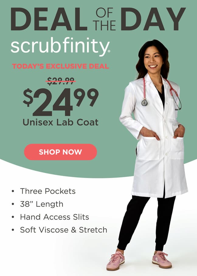 Shop scrubfinity unisex lab coats