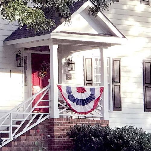 Patriotic Fan - Five Stripe Fan