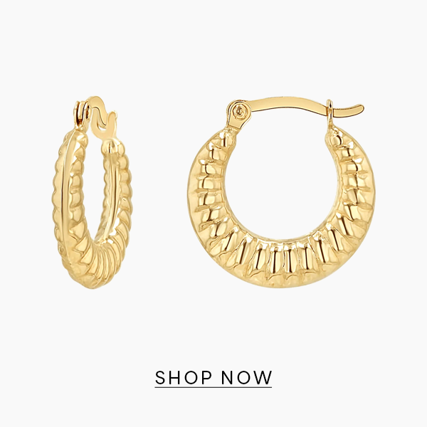 Linea Tapered Hoop Earrings