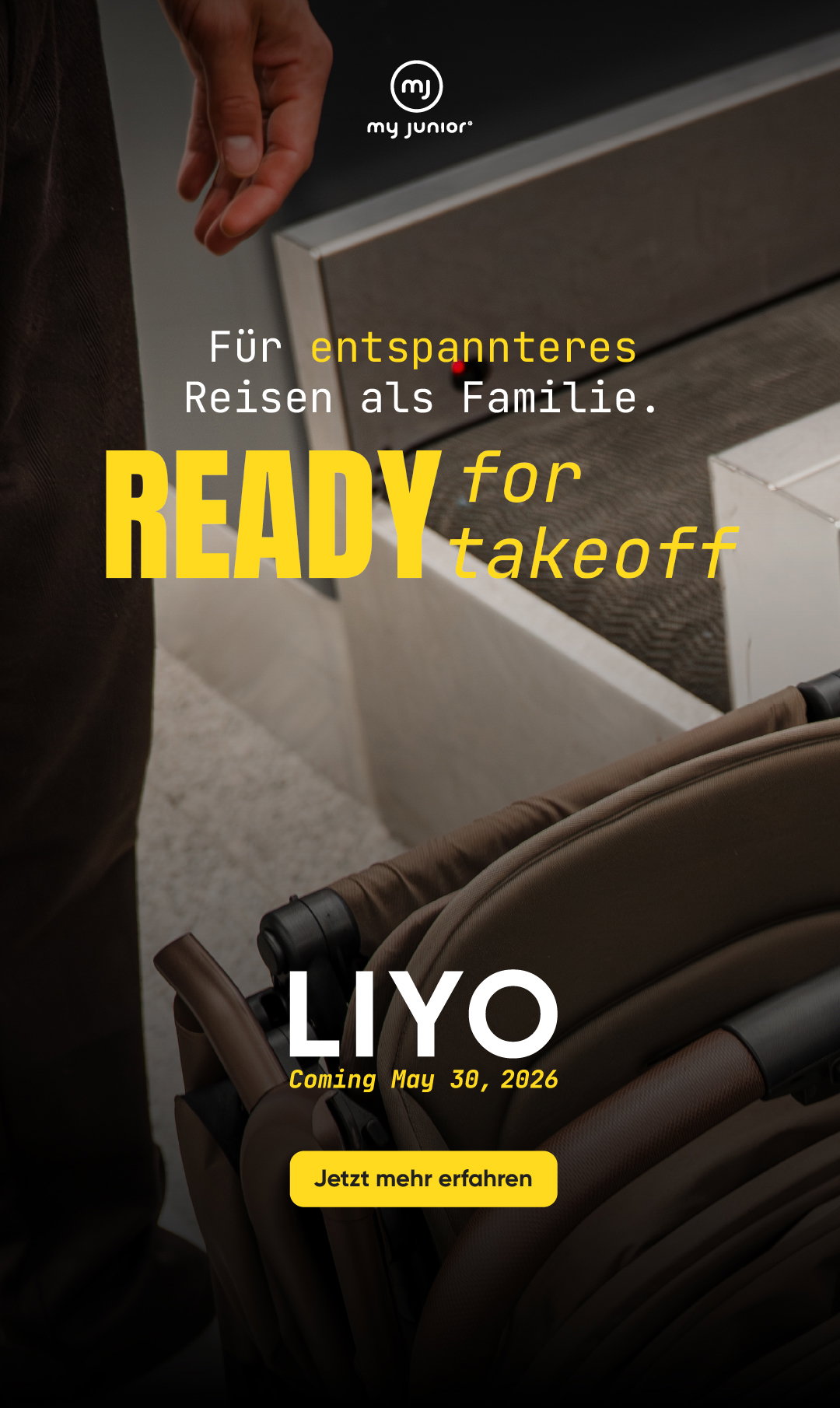 my junior kinderwagen liyo store launch