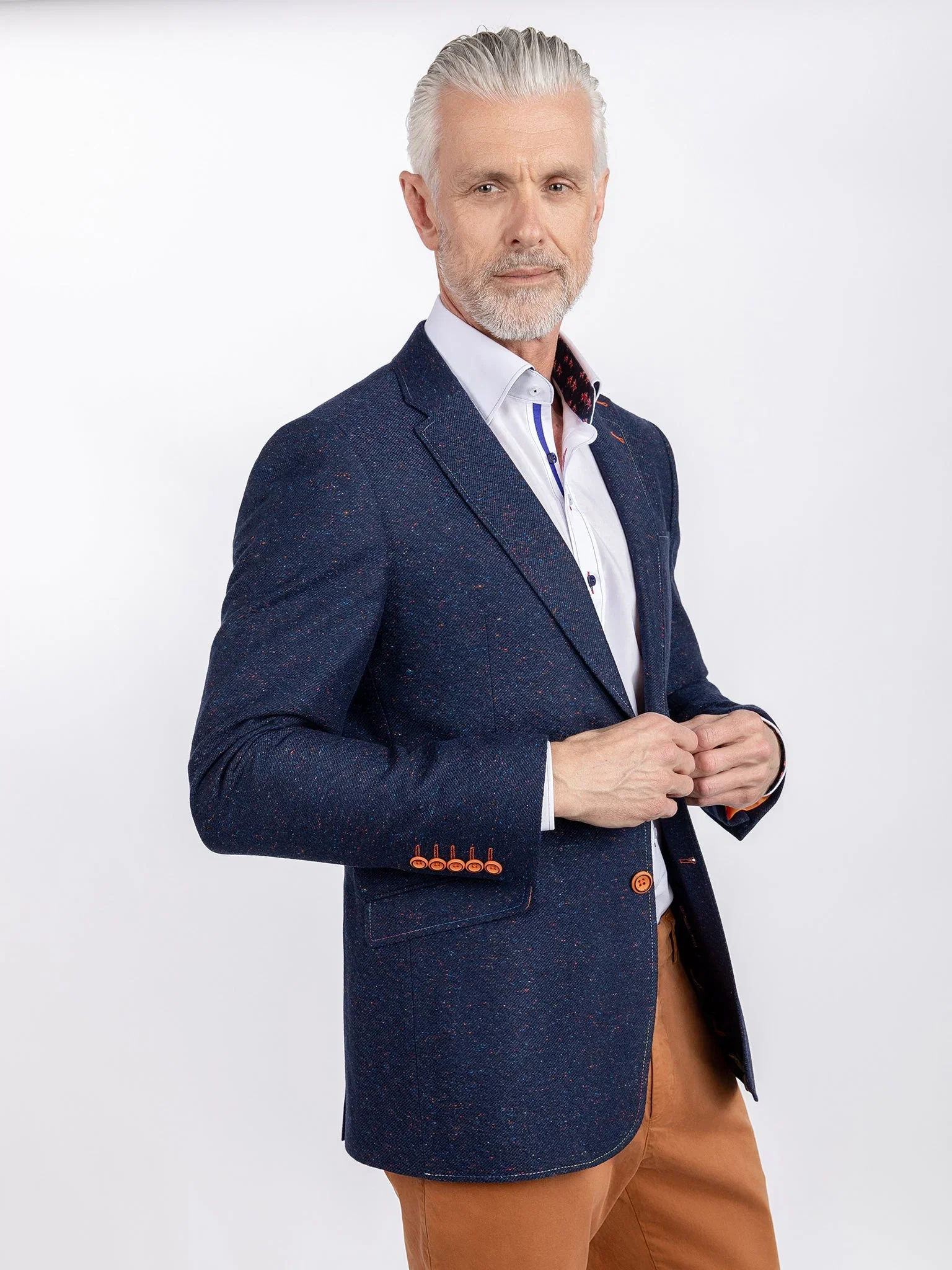 Image of CLJ2310 WOOL FLECKED JACKET