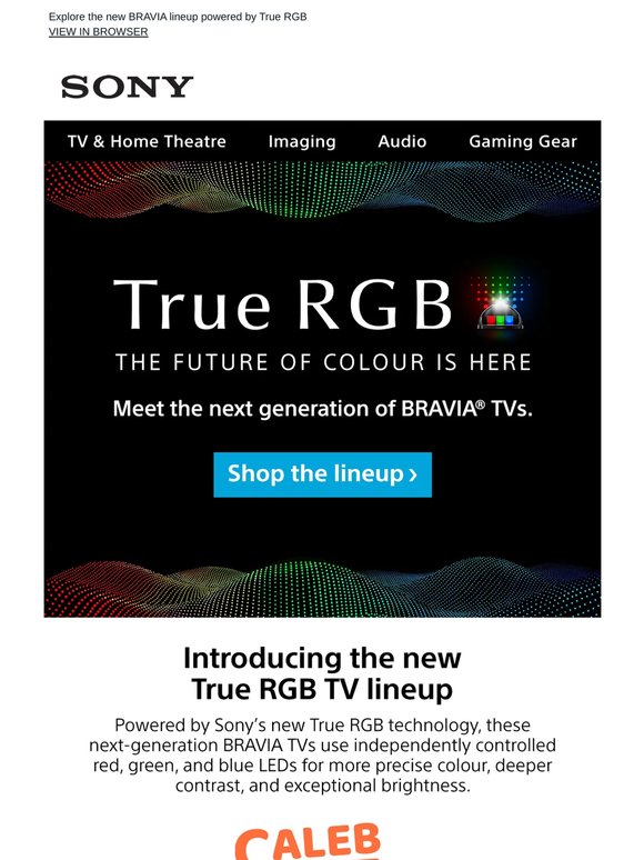 True RGB Is Here: Meet The Next Generation Of BRAVIA