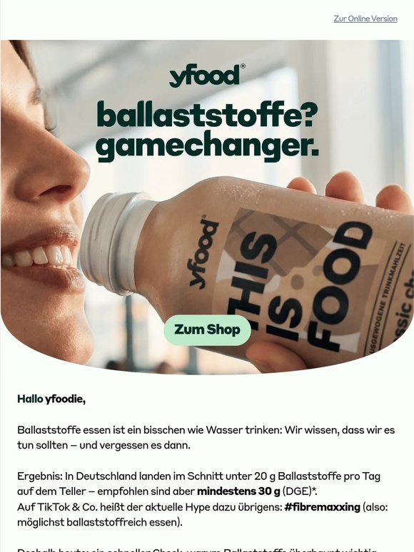 Isst du genug Ballaststoffe?