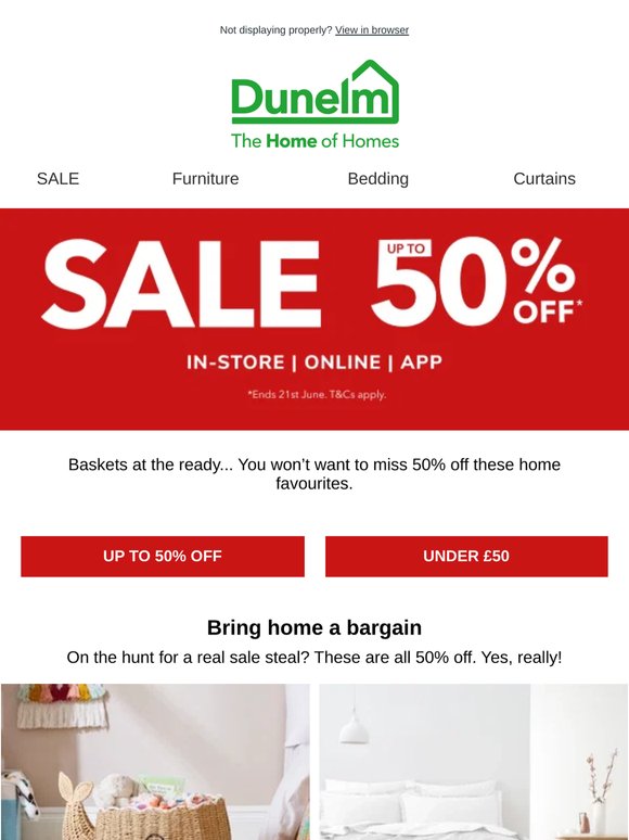 Take up to 50% off these sale finds 😲