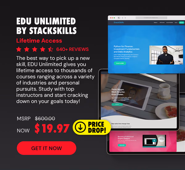 EDU Unlimited by StackSkills: Lifetime Access