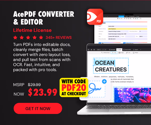 AcePDF Converter Pro: Lifetime License