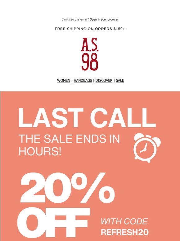 🚨 The Spring Sale Ends in Hours 🏃‍♀️