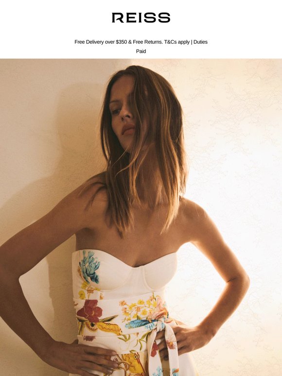 SS26 Reiss | NYBG returns for summer events