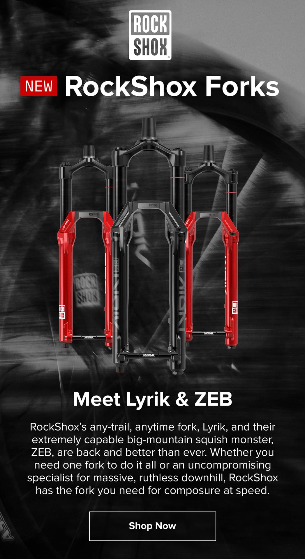 New RockShox Forks Now Available!