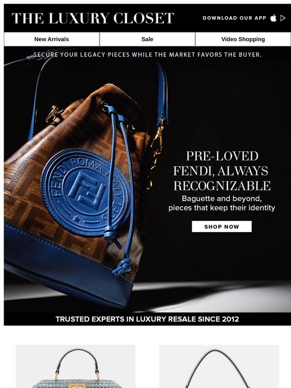 Pre-Loved Fendi, always recognizable