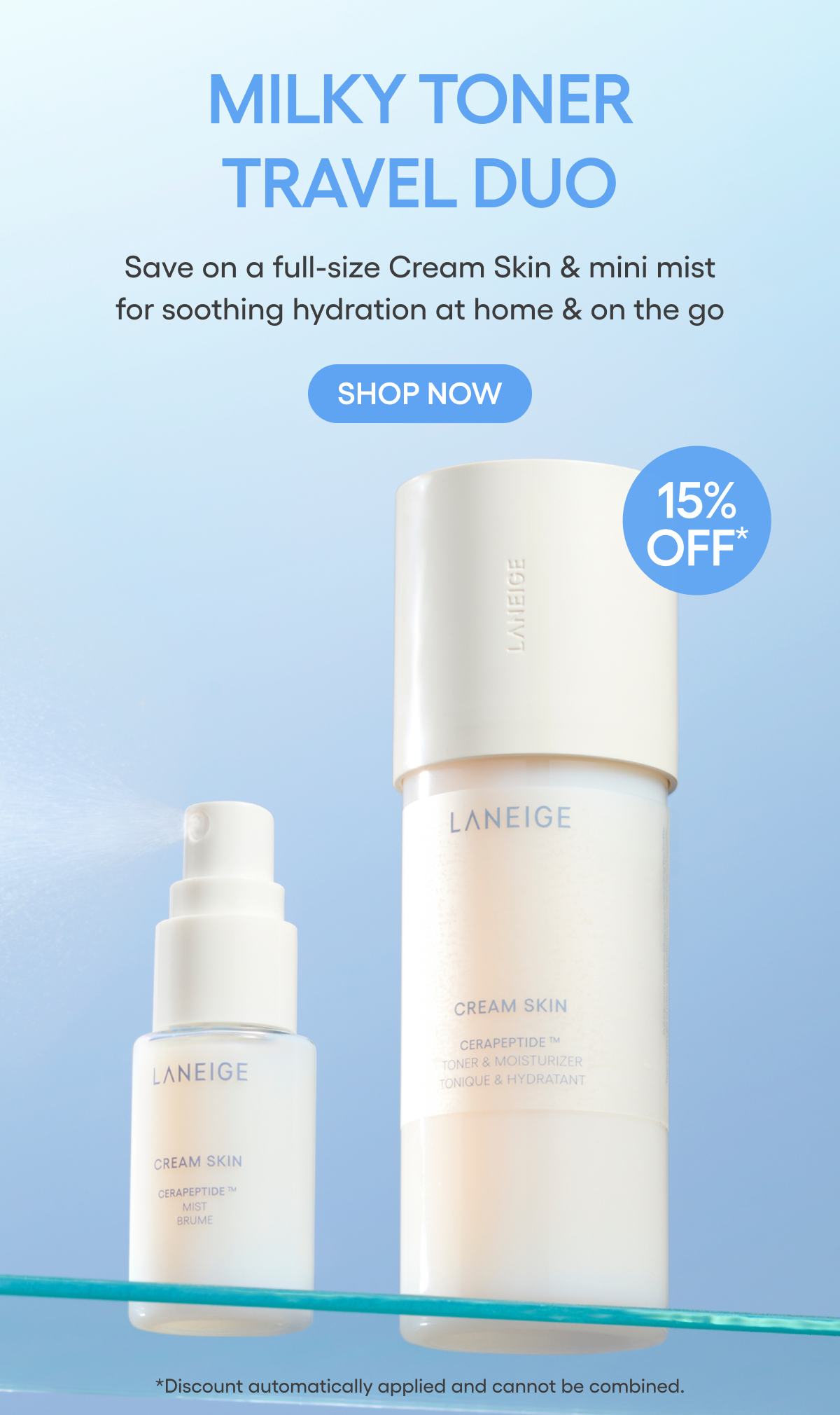 CREAM SKIN MINI MIST DUO