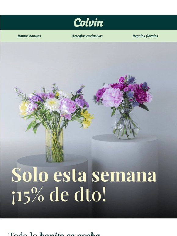 Se acaban las peonías 🩷 15 % de dto