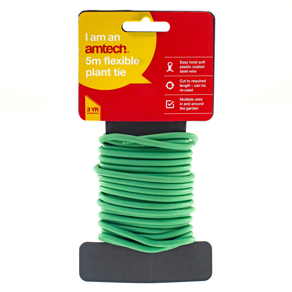 Amtech 5m Flexible Garden Plant Tie - £5.19 delivered