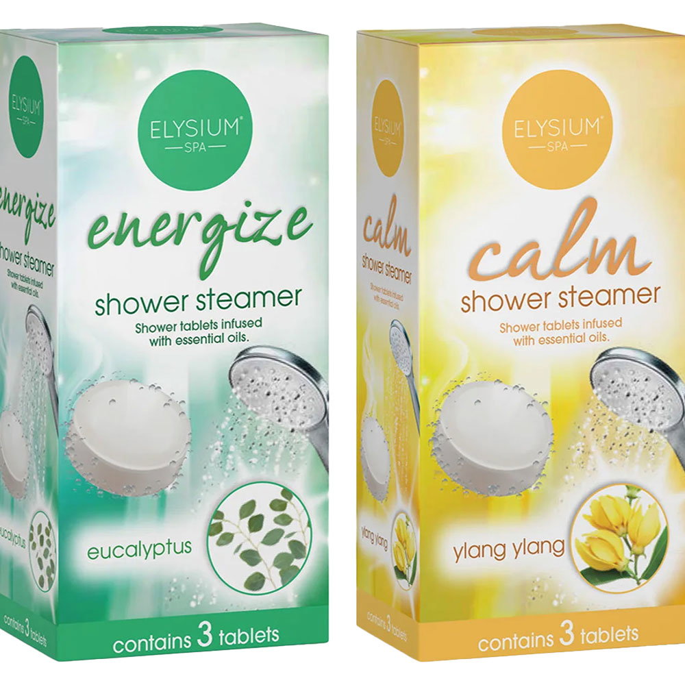 Elysium Essential Oil Shower Steamers 3pk - £3.99 delivered