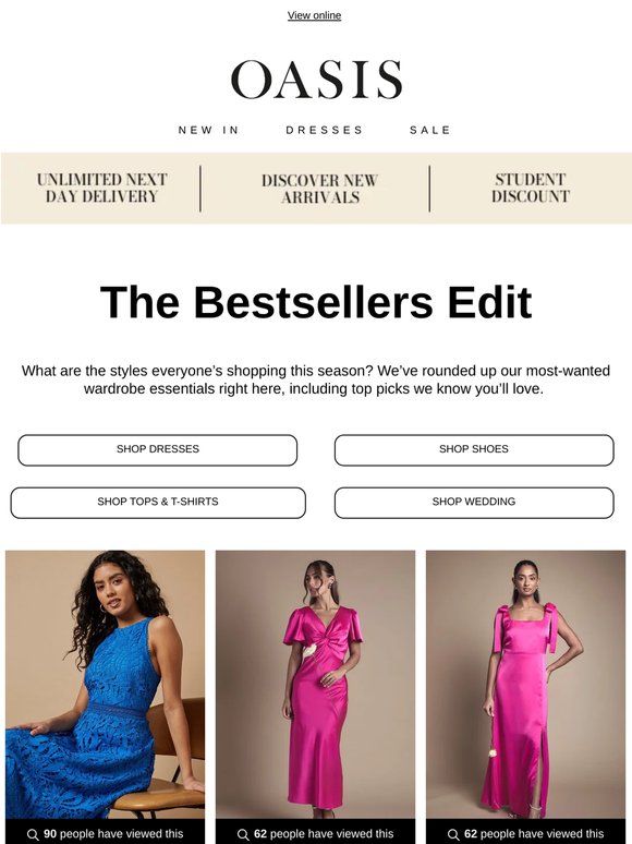 Sought-After Styles Inside