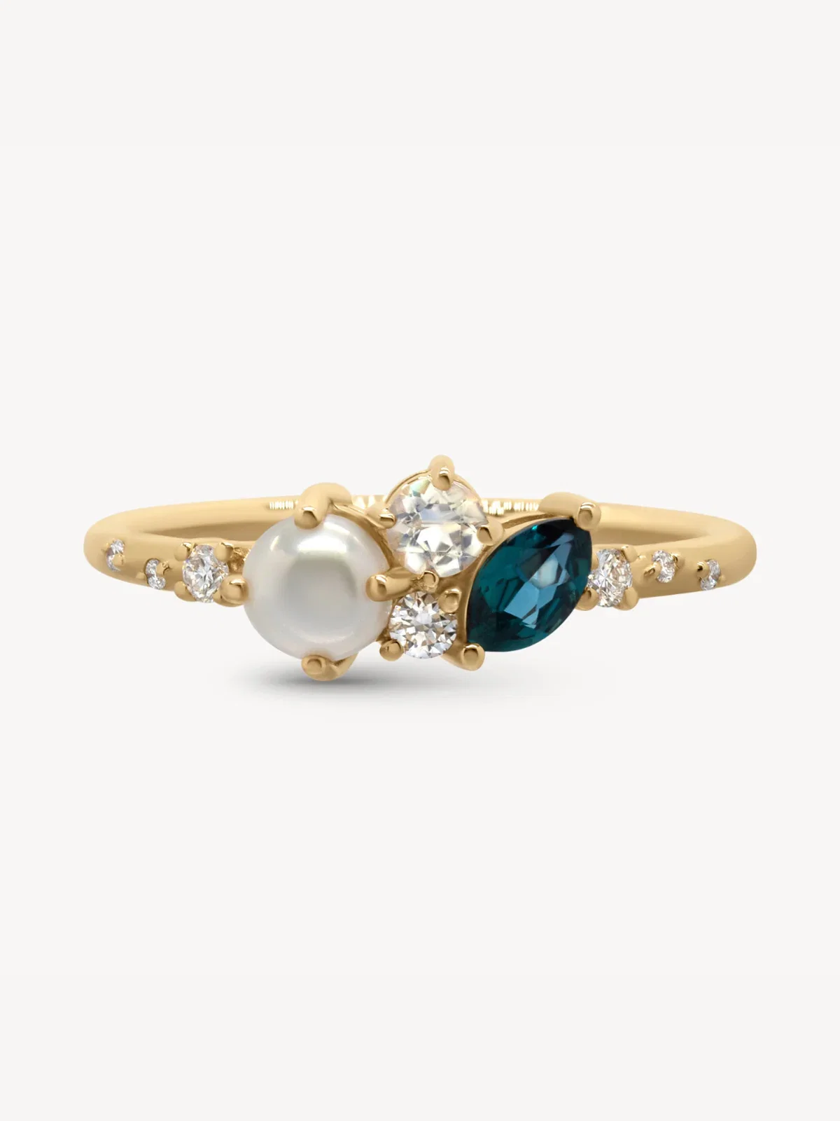 Image of Pearl Ocean Starry Cluster Ring