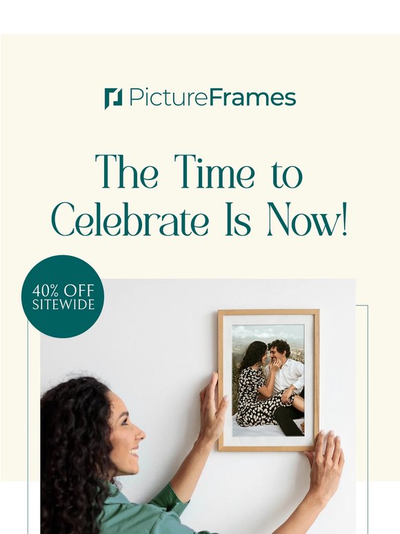 Don’t Miss 40% Off Your Favorite Frames