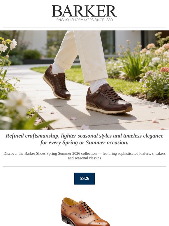 From Spring Weddings to Weekend Escapes — Shop Barker SS26