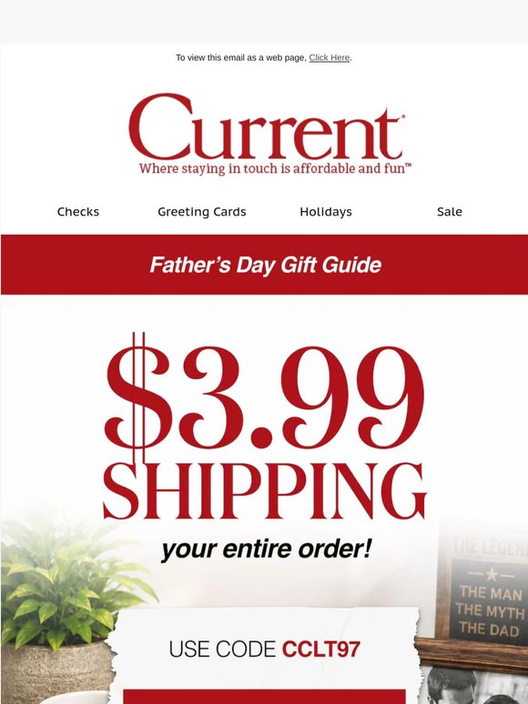 $3.99 Shipping + Father’s Day Gift Ideas He’ll Use