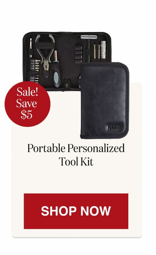 Portable Personalized Tool Kit [Click here to Shop Now]