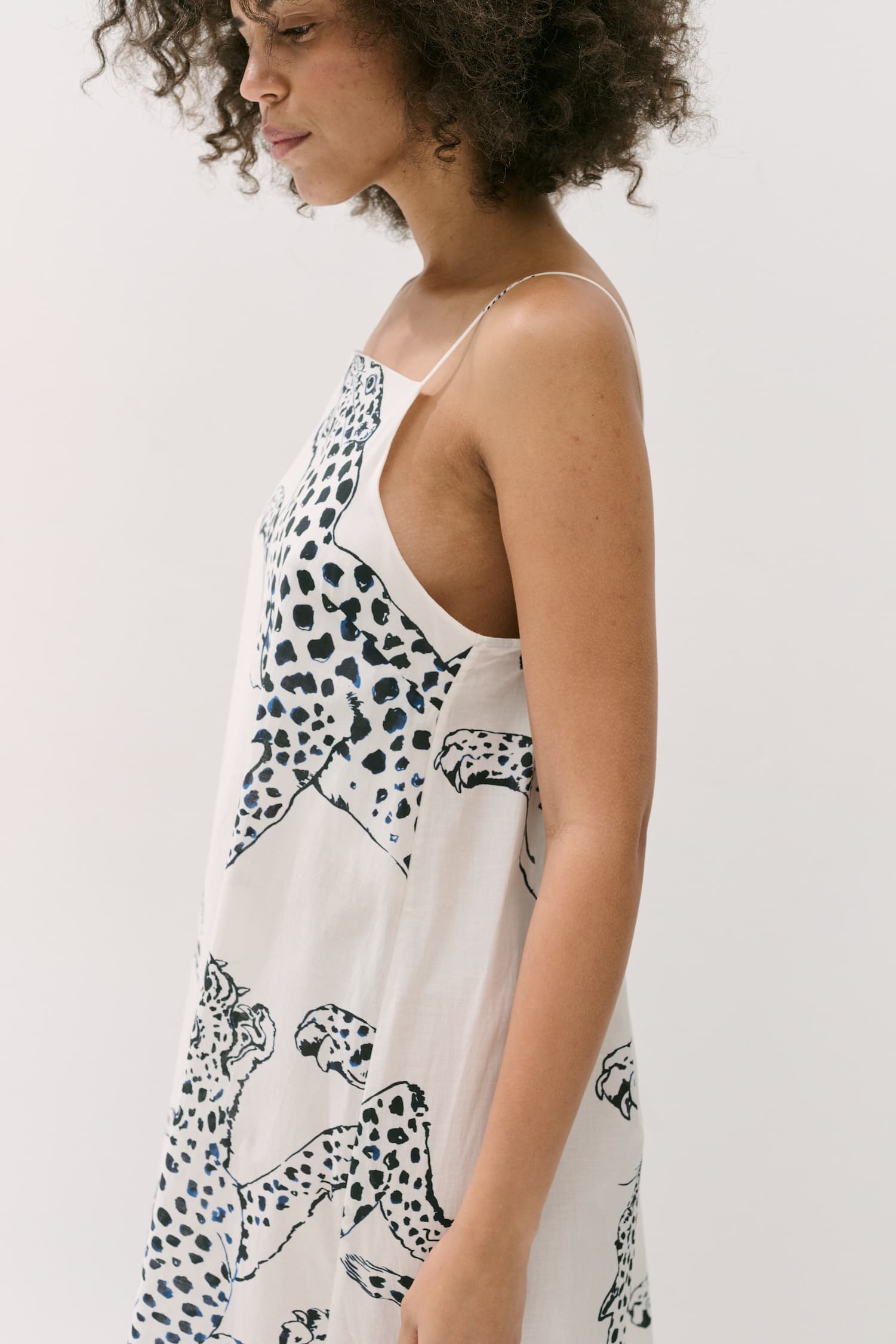 Woman in the Square Nightie The Jag Cream