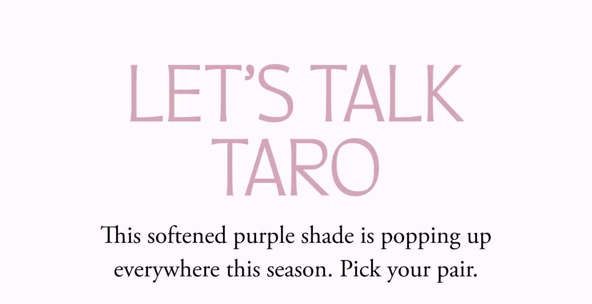 Let's Talk Taro