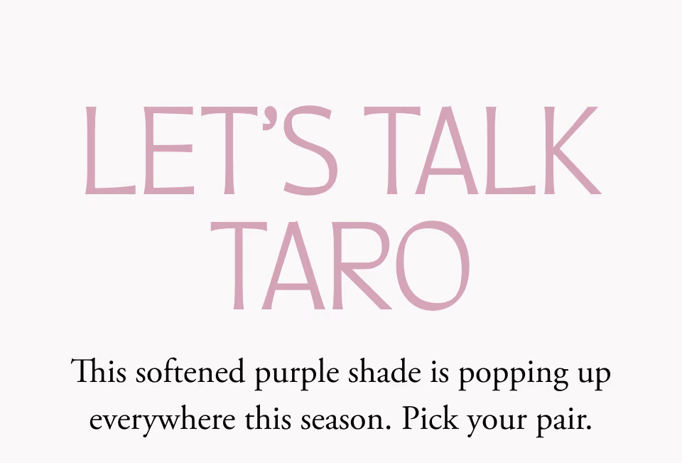 Let's Talk Taro