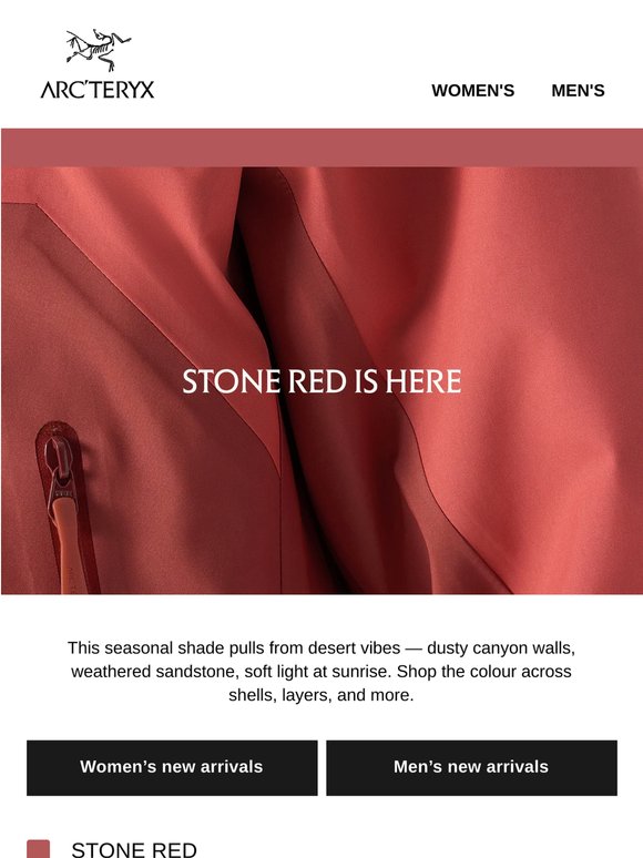 Colour your kit with Stone Red