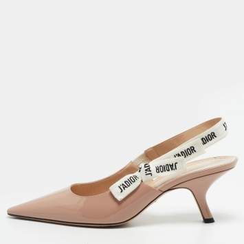 J'A Size 41 Beige Patent Leath