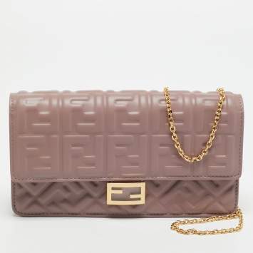 Baguette Mauve Zucca Embossed 