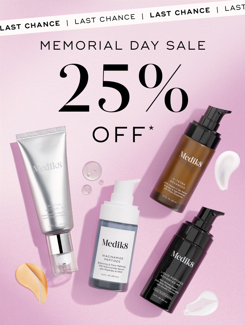 Memorial Day Sale - 25% Off*