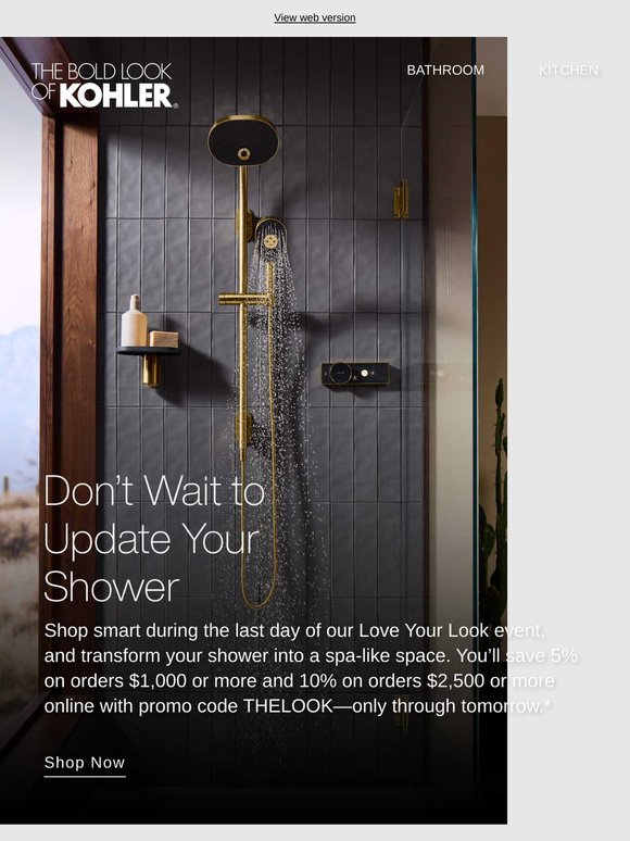 Last Chance to Save on a Summer Bathroom