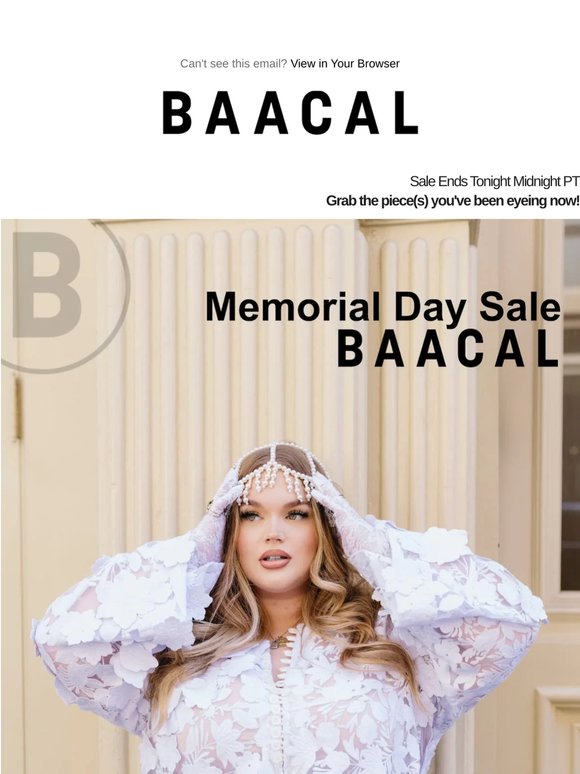 Sale Ends Tonight! ⏰