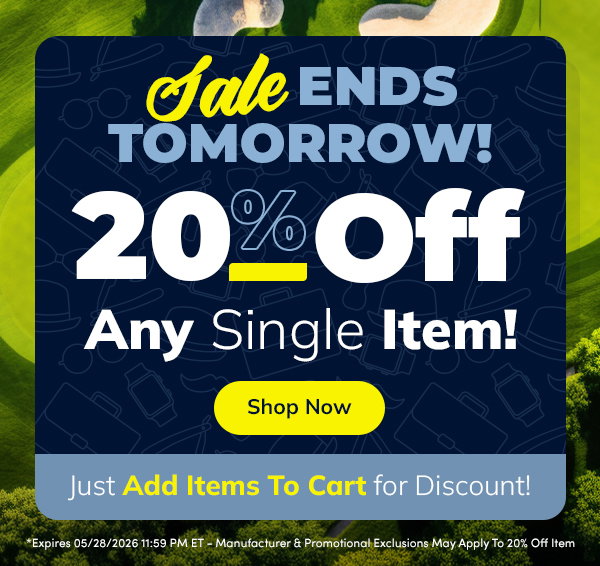20% OFF Any 1 Item - Shop NOW!