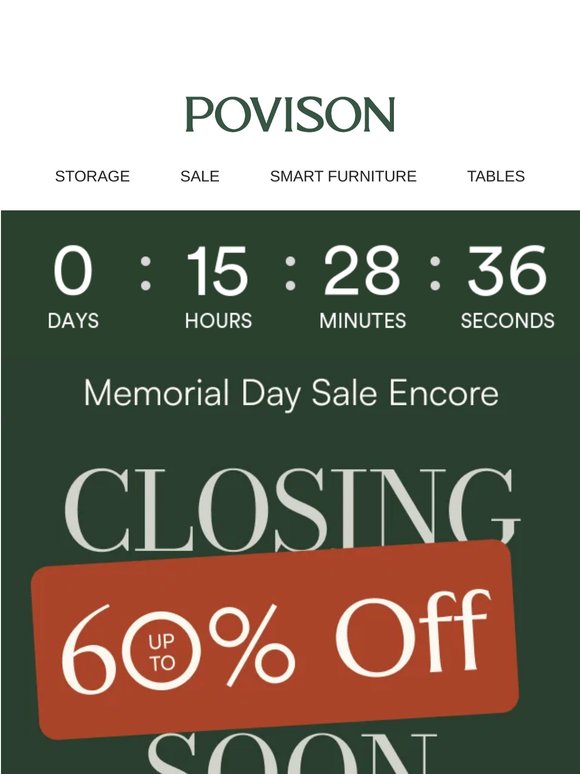 Last Hours: 10% OFF sitewide