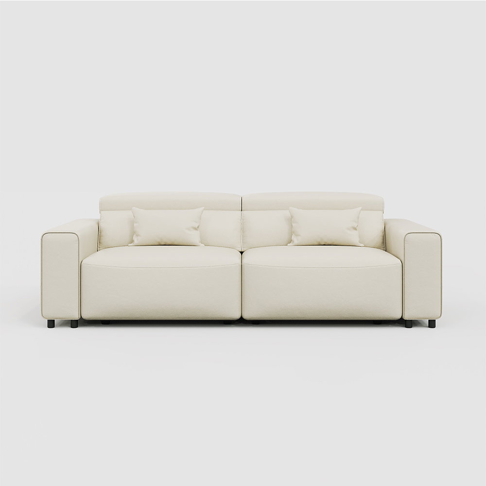 Image of Power Convertible Sleeper Sofa, Electric Extending Couch, Power Sofa Bed, Easy to assemble, Living Room