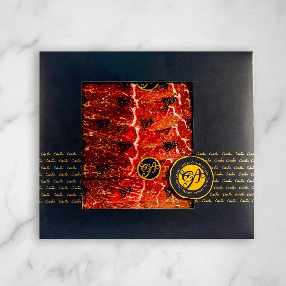 Image of Jamon Iberico Bellota Ham (Casalba), Sliced, 100g