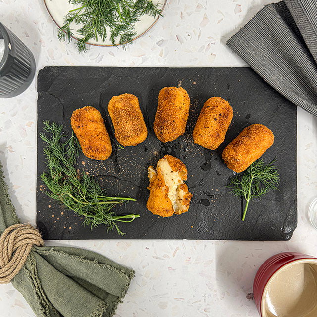 Image of Handmade Iberico Ham Croquettes, Frozen, 12 Pieces, +/-500g